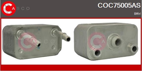 Casco COC75005AS - Radiatore olio, Olio motore www.autoricambi360.it