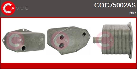 Casco COC75002AS - Radiatore olio, Olio motore www.autoricambi360.it