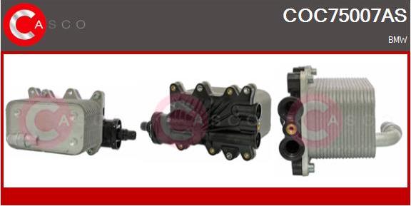 Casco COC75007AS - Radiatore olio, Olio motore www.autoricambi360.it