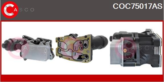 Casco COC75017AS - Radiatore olio, Olio motore www.autoricambi360.it