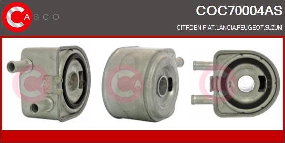 Casco COC70004AS - Radiatore olio, Olio motore www.autoricambi360.it