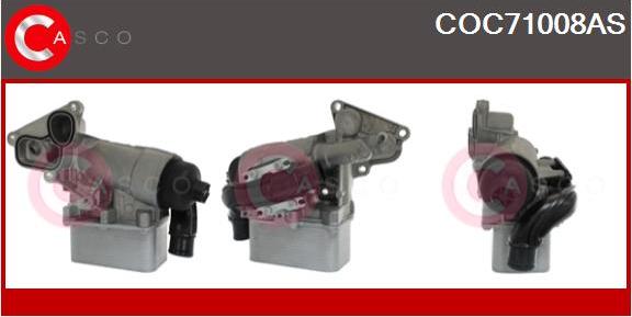 Casco COC71008AS - Radiatore olio, Olio motore www.autoricambi360.it