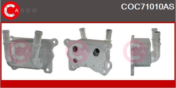 Casco COC71010AS - Radiatore olio, Olio motore www.autoricambi360.it