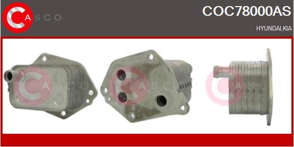 Casco COC78000AS - Radiatore olio, Olio motore www.autoricambi360.it