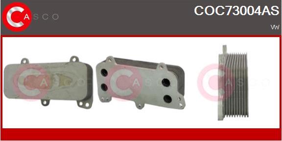Casco COC73004AS - Radiatore olio, Olio motore www.autoricambi360.it