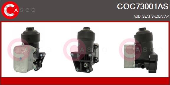 Casco COC73001AS - Radiatore olio, Olio motore www.autoricambi360.it