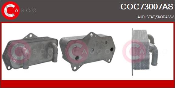 Casco COC73007AS - Radiatore olio, Olio motore www.autoricambi360.it