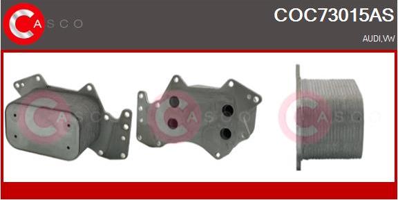 Casco COC73015AS - Radiatore olio, Olio motore www.autoricambi360.it