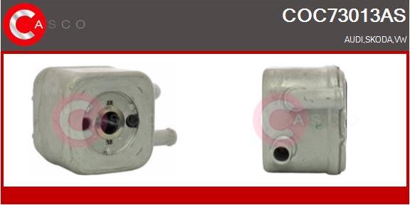 Casco COC73013AS - Radiatore olio, Olio motore www.autoricambi360.it