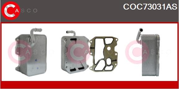 Casco COC73031AS - Radiatore olio, Olio motore www.autoricambi360.it