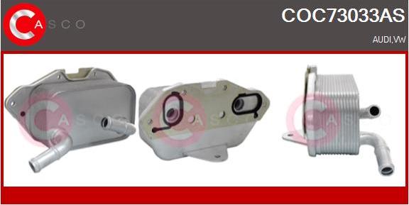 Casco COC73033AS - Radiatore olio, Olio motore www.autoricambi360.it