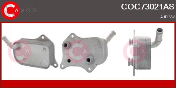 Casco COC73021AS - Radiatore olio, Olio motore www.autoricambi360.it