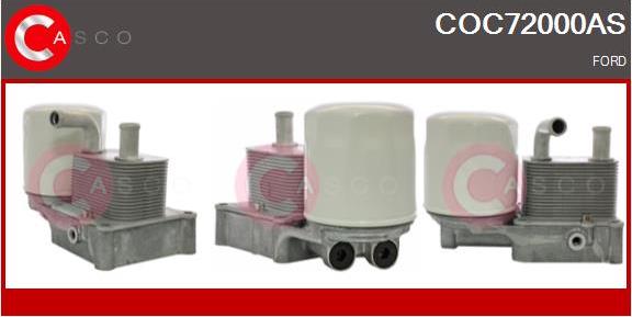 Casco COC72000AS - Radiatore olio, Olio motore www.autoricambi360.it