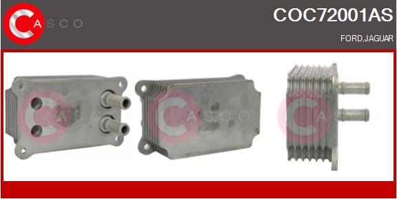 Casco COC72001AS - Radiatore olio, Olio motore www.autoricambi360.it