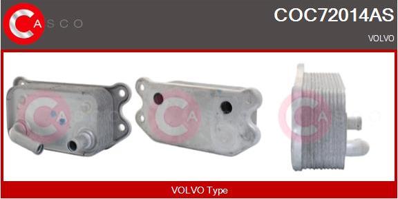 Casco COC72014AS - Radiatore olio, Olio motore www.autoricambi360.it