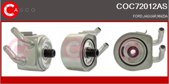 Casco COC72012AS - Radiatore olio, Olio motore www.autoricambi360.it