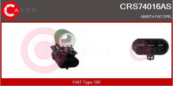 Casco CRS74016AS - Resistore addizionale, Elettromotore-Ventola radiatore www.autoricambi360.it