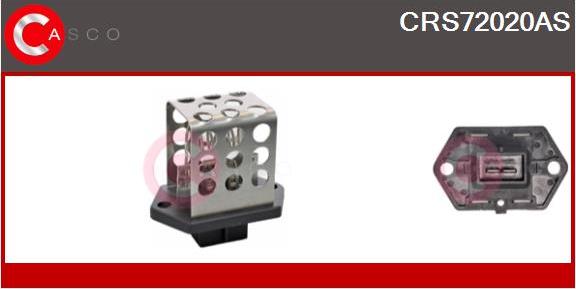 Casco CRS72020AS - Resistore addizionale, Elettromotore-Ventola radiatore www.autoricambi360.it