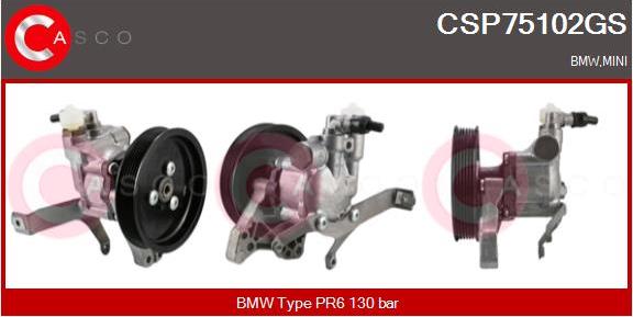 Casco CSP75102GS - Pompa idraulica, Sterzo www.autoricambi360.it