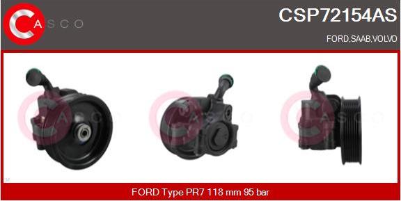 Casco CSP72154AS - Pompa idraulica, Sterzo www.autoricambi360.it