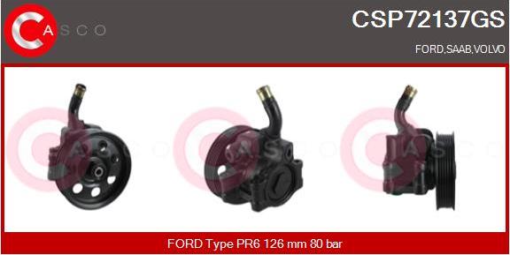 Casco CSP72137GS - Pompa idraulica, Sterzo www.autoricambi360.it