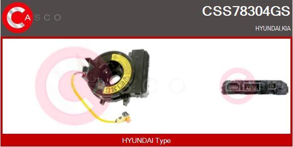 Casco CSS78304GS - Sensore angolo sterzata www.autoricambi360.it