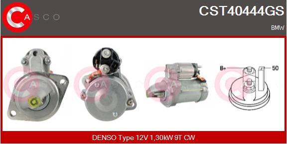 Casco CST40444GS - Motorino d'avviamento www.autoricambi360.it