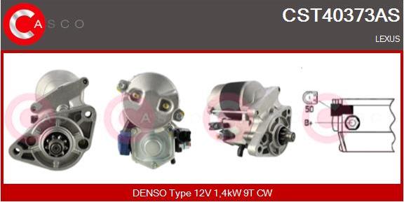 Casco CST40373AS - Motorino d'avviamento www.autoricambi360.it