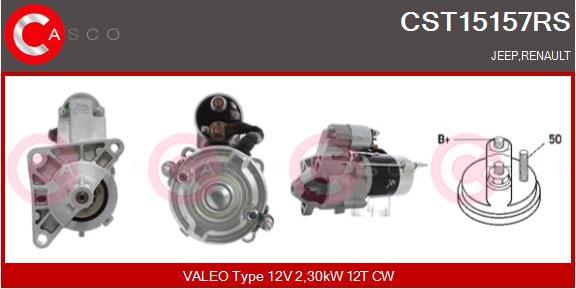 Casco CST15157RS - Motorino d'avviamento www.autoricambi360.it