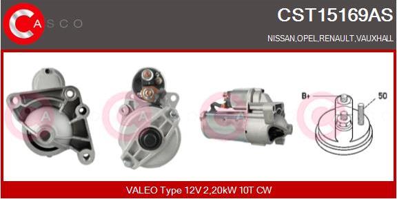 Casco CST15169AS - Motorino d'avviamento www.autoricambi360.it