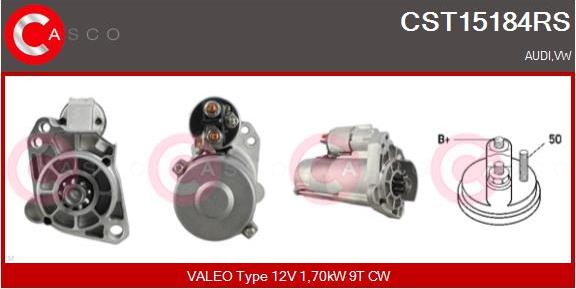 Casco CST15184RS - Motorino d'avviamento www.autoricambi360.it