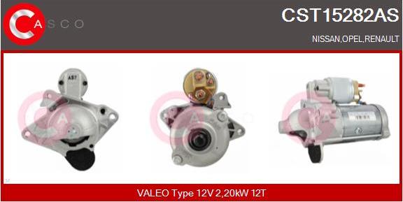 Casco CST15282AS - Motorino d'avviamento www.autoricambi360.it