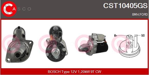 Casco CST10405GS - Motorino d'avviamento www.autoricambi360.it