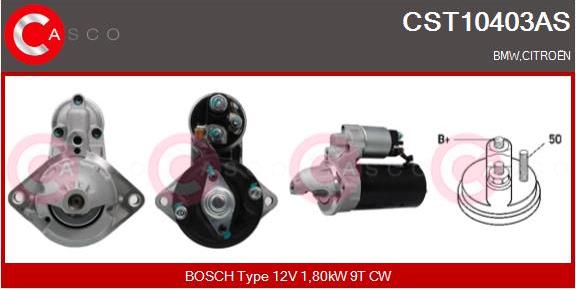 Casco CST10403AS - Motorino d'avviamento www.autoricambi360.it