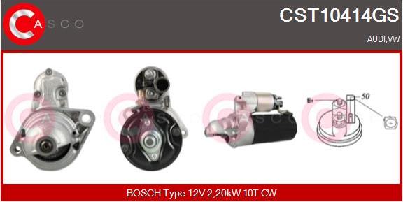 Casco CST10414GS - Motorino d'avviamento www.autoricambi360.it