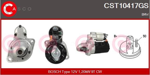 Casco CST10417GS - Motorino d'avviamento www.autoricambi360.it