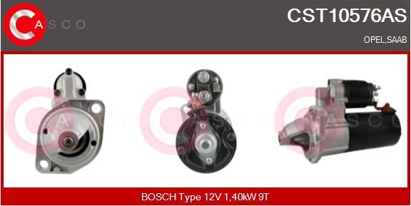 Casco CST10576AS - Motorino d'avviamento www.autoricambi360.it