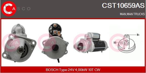 Casco CST10659AS - Motorino d'avviamento www.autoricambi360.it