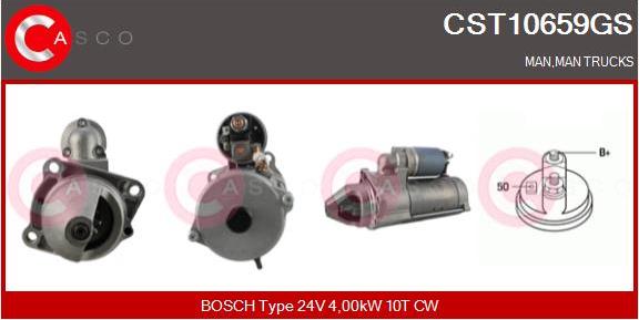 Casco CST10659GS - Motorino d'avviamento www.autoricambi360.it