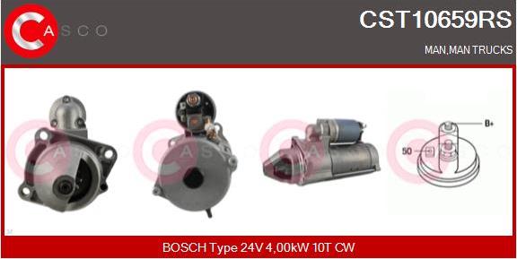 Casco CST10659RS - Motorino d'avviamento www.autoricambi360.it