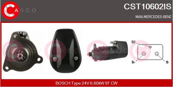 Casco CST10602IS - Motorino d'avviamento www.autoricambi360.it