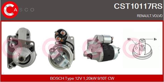 Casco CST10117RS - Motorino d'avviamento www.autoricambi360.it