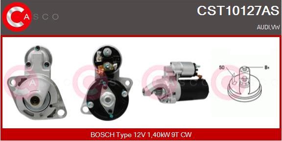 Casco CST10127AS - Motorino d'avviamento www.autoricambi360.it