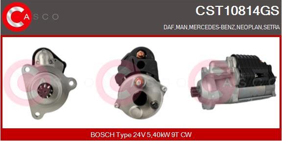 Casco CST10814GS - Motorino d'avviamento www.autoricambi360.it