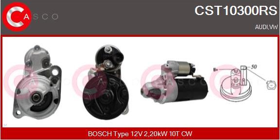 Casco CST10300RS - Motorino d'avviamento www.autoricambi360.it