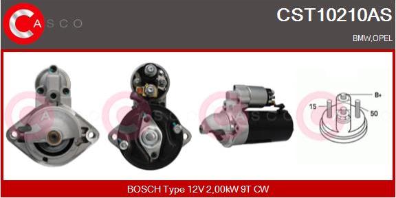 Casco CST10210AS - Motorino d'avviamento www.autoricambi360.it