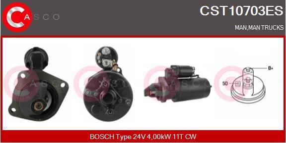 Casco CST10703ES - Motorino d'avviamento www.autoricambi360.it