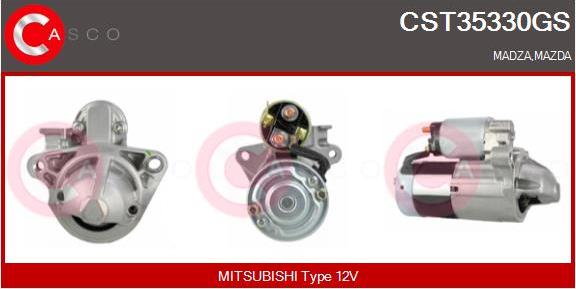 Casco CST35330GS - Motorino d'avviamento www.autoricambi360.it