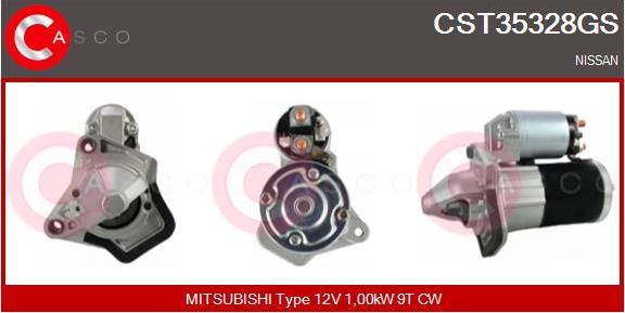 Casco CST35328GS - Motorino d'avviamento www.autoricambi360.it