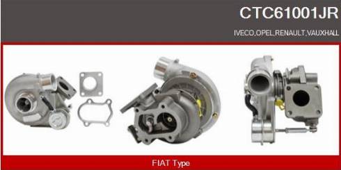 Casco CTC61001JR - Turbocompressore, Sovralimentazione www.autoricambi360.it